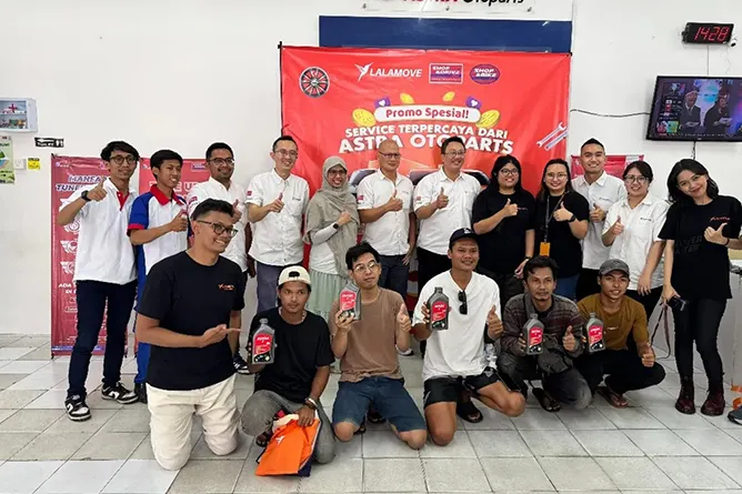  Kolaborasi Lalamove dan Astra Otoparts: Diskon Servis hingga 50% untuk Mitra Pengemudi