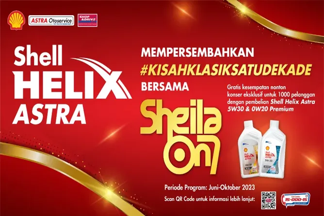 Pengumuman Pemenang Undian Konser Sheila On 7 #KisahKlasikSatuDekade Shell Helix Astra