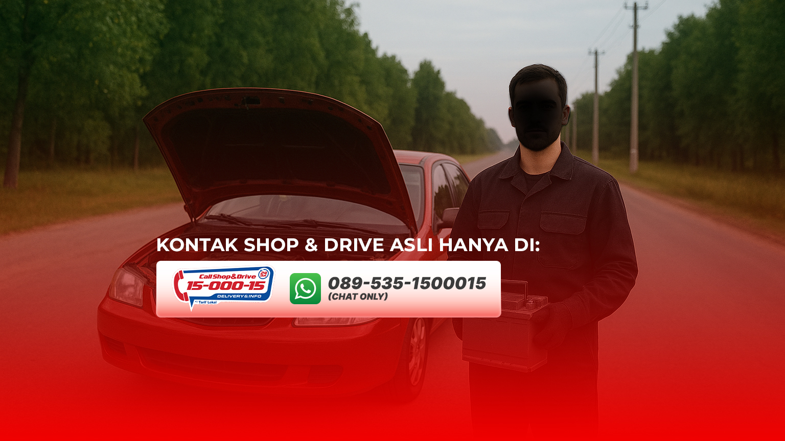 HATI-HATI SHOP & DRIVE ABAL-ABAL!