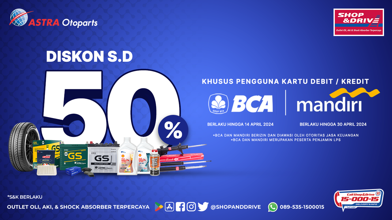 Promo Bank BCA & Bank Mandiri