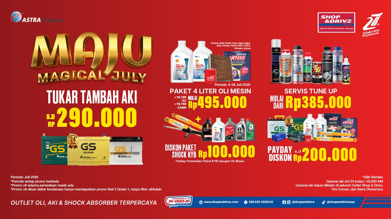 PROMO MAJU (MAGICAL JULY)