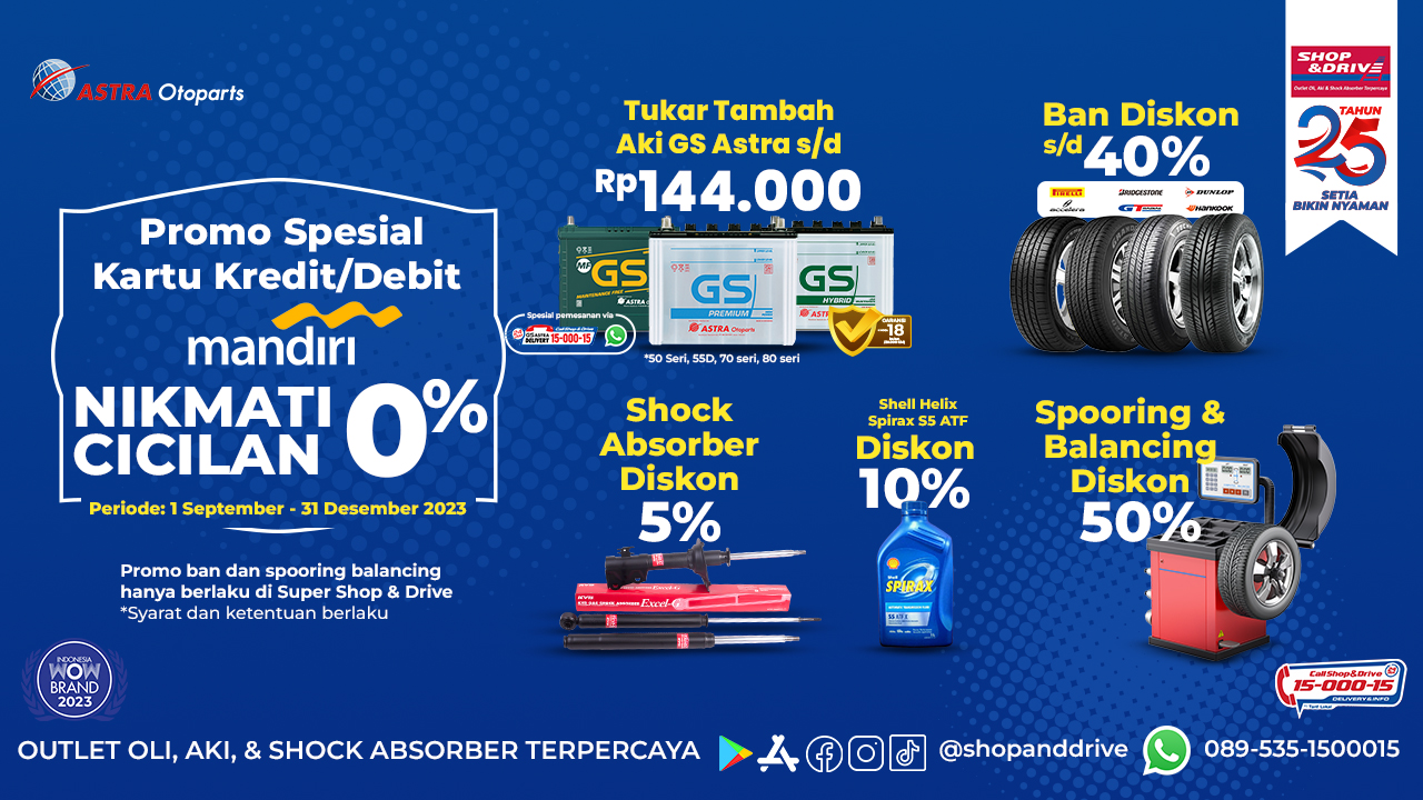 Promo Spesial Bank Mandiri!